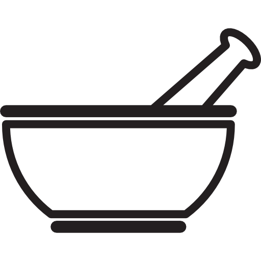 Medicine Mixing Bowl